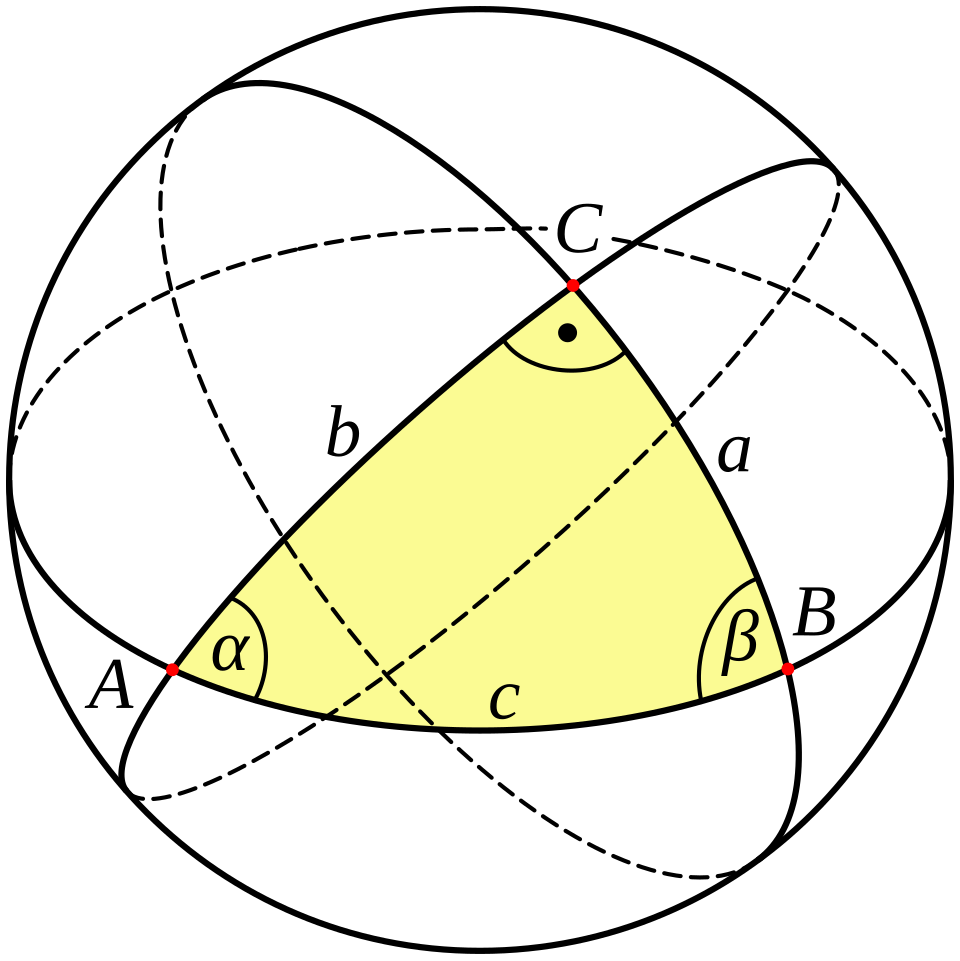 Sphärische Trigonometrie