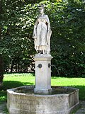 Der Augia-Brunnen. Allegorie des Stadtteils Au