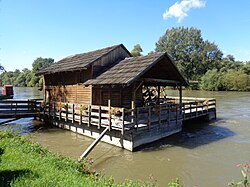 Schiffsmühle in Sveti Martin na Muri, Kroatien