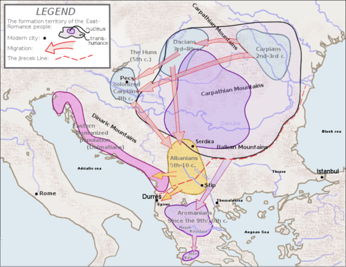 Dako-romanische Kontinuitätstheorie