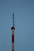 Spitze des Hauptsendemastes