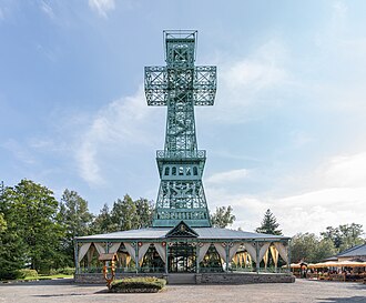Aussichtsturm Josephskreuz auf der Josephshöhe