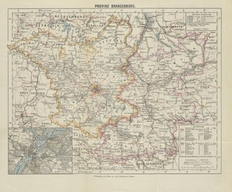 Karte der Provinz (1896)