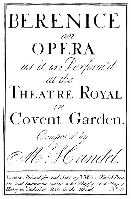 Berenice (Händel)
