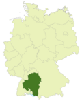 Lage des Württembergischen Fußballverbands