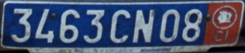 Kfz-Kennzeichen (Elfenbeinküste)