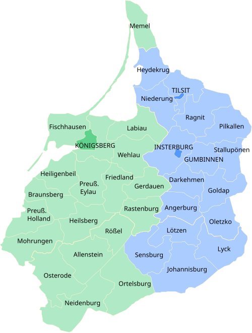 Regierungsbezirk Königsberg