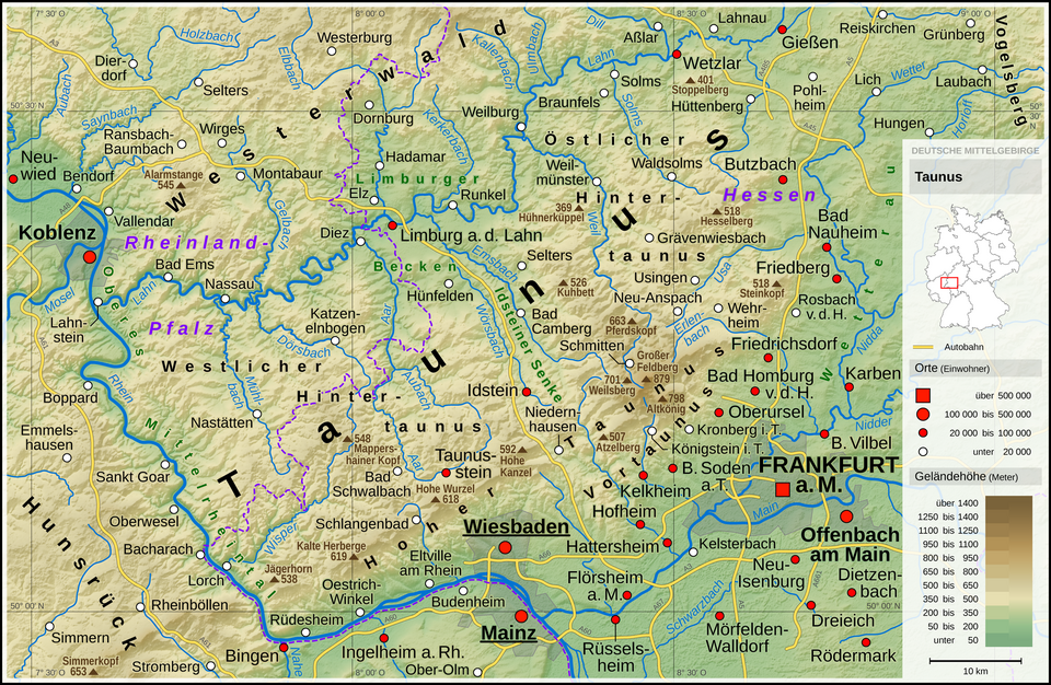 Östlicher Hintertaunus