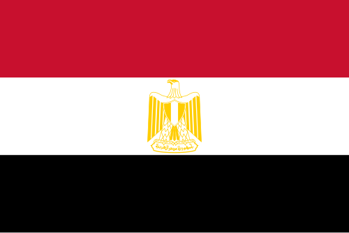 Flagge Ägyptens