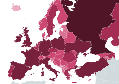 Liste der europäischen Länder nach Einwohnerzahl