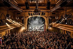 Der Saal des Heimathafen Neukölln