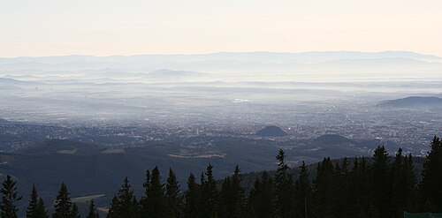 Weststeirisches Riedelland, vom Schöckl über Graz