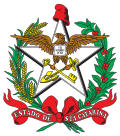 Wappen des Bundesstaates Santa Catarina (Brasilien)