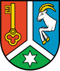 „Durch einen silbernen Göpel geteilt von Rot, Blau und Grün...“
