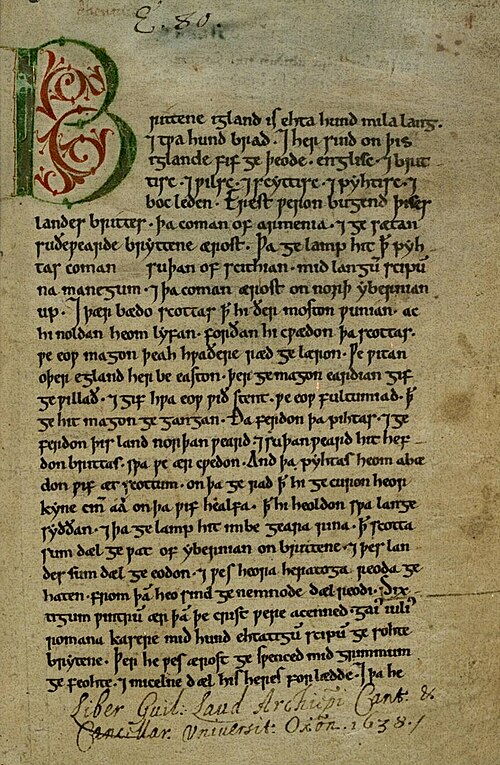 Angelsächsische Chronik