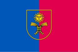 Flagge der Oblast Chmelnyzkyj