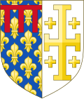 Wappen Karls I. von Neapel und seiner Nachfolger
