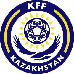 Logo der Qasaqstannyng Futbol Federazijassy