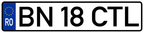 Kfz-Kennzeichen (Rumänien)