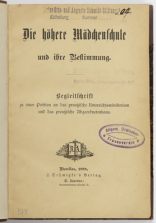 Gelbe Broschüre