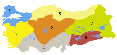 Mittelmeerregion (Türkei)