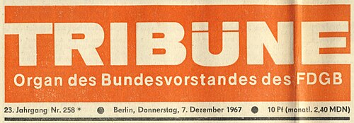 Tribüne (Zeitung)