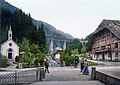 Hofgut Sternen mit alter Ravennabrücke um 1900