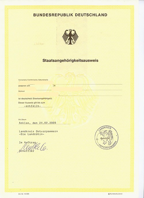 Doppelte Staatsbürgerschaft