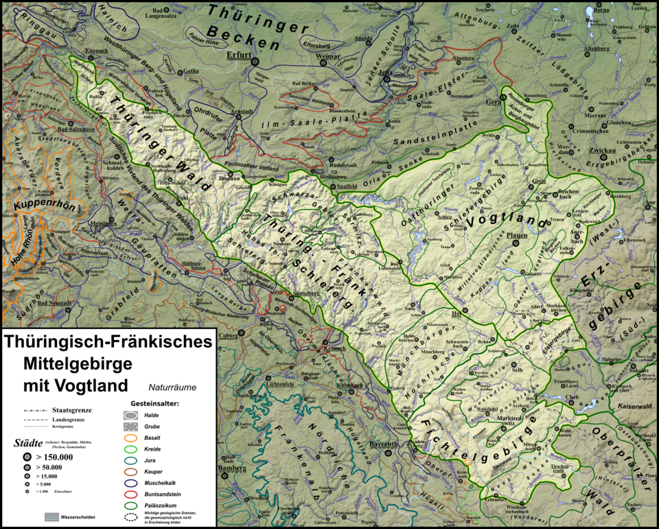 Thüringisch-Fränkisches Mittelgebirge
