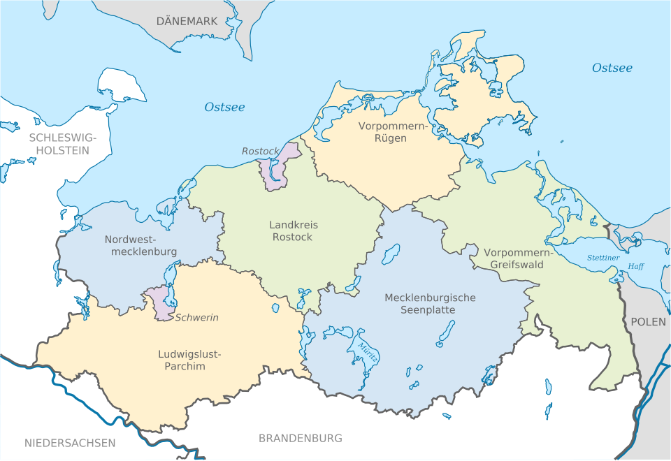 Liste der Städte in Mecklenburg-Vorpommern