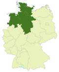 Gebiet der Regionalliga Nord