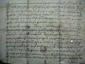 Neacșus Brief von 1521 ist das älteste erhaltene Schriftstück in rumänischer Sprache