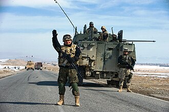 Polnische Soldaten im ISAF-Einsatz in Afghanistan