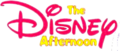 Schriftzug The Disney Afternoon
