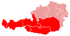 Karte der Kirchenprovinz