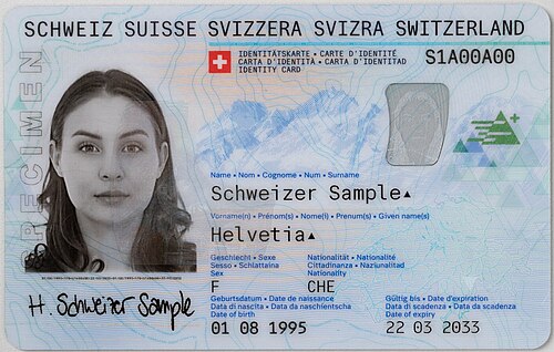 Identitätskarte (Schweiz)