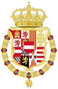Wappen Kaiser Karls VI. als König von Neapel