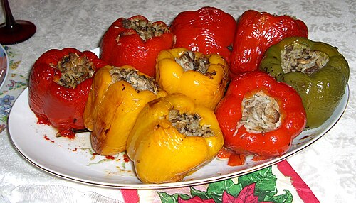Gefüllte Paprika