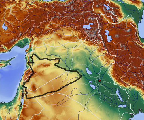 Syrische Wüste