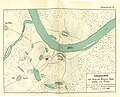 Dresden mit Elbbrücke, wie sich der Verfasser 1893 irrigerweise die Situation um 1206 vorstellte.