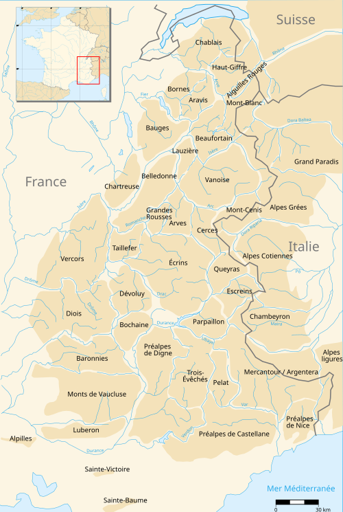 Französische Alpen