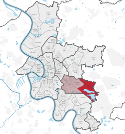 Lage im Stadtgebiet