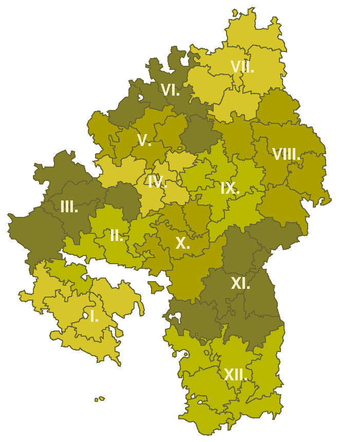 Verwaltungsgliederung Württembergs