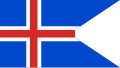 Staats- und Seekriegsflagge Islands (1918–1944)