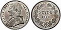 Silber-Scudo, Papst Pius IX.