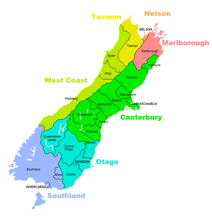 Südinsel Neuseeland