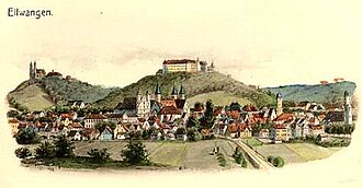 Ellwangen um 1900