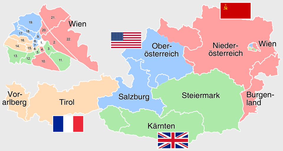 Besetztes Nachkriegsösterreich
