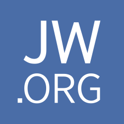 Das Logo von jw.org, der offiziellen Website der Zeugen Jehovas