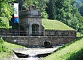 Das Wasserschloss der Kaiserbrunnen-Quelle in Kaiserbrunn